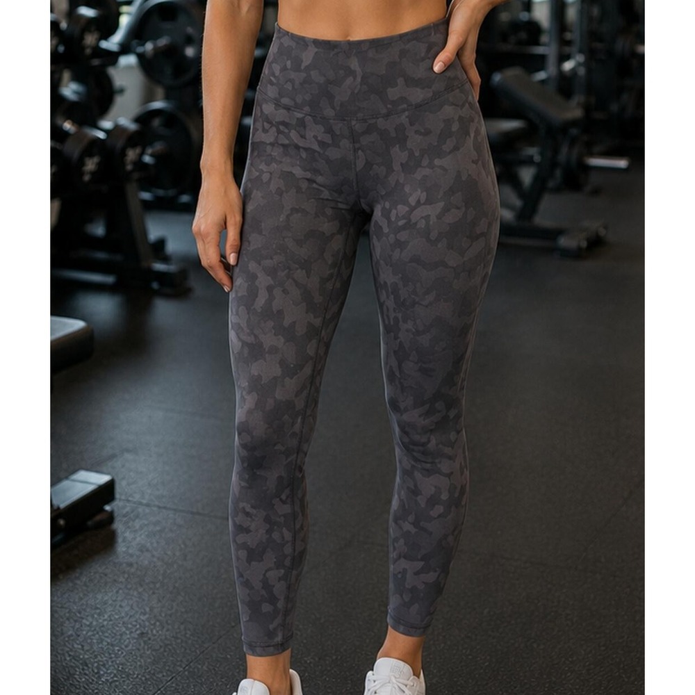 Lululemon Align Camo Leggings Women's Size 2 High Rise Yoga Pants